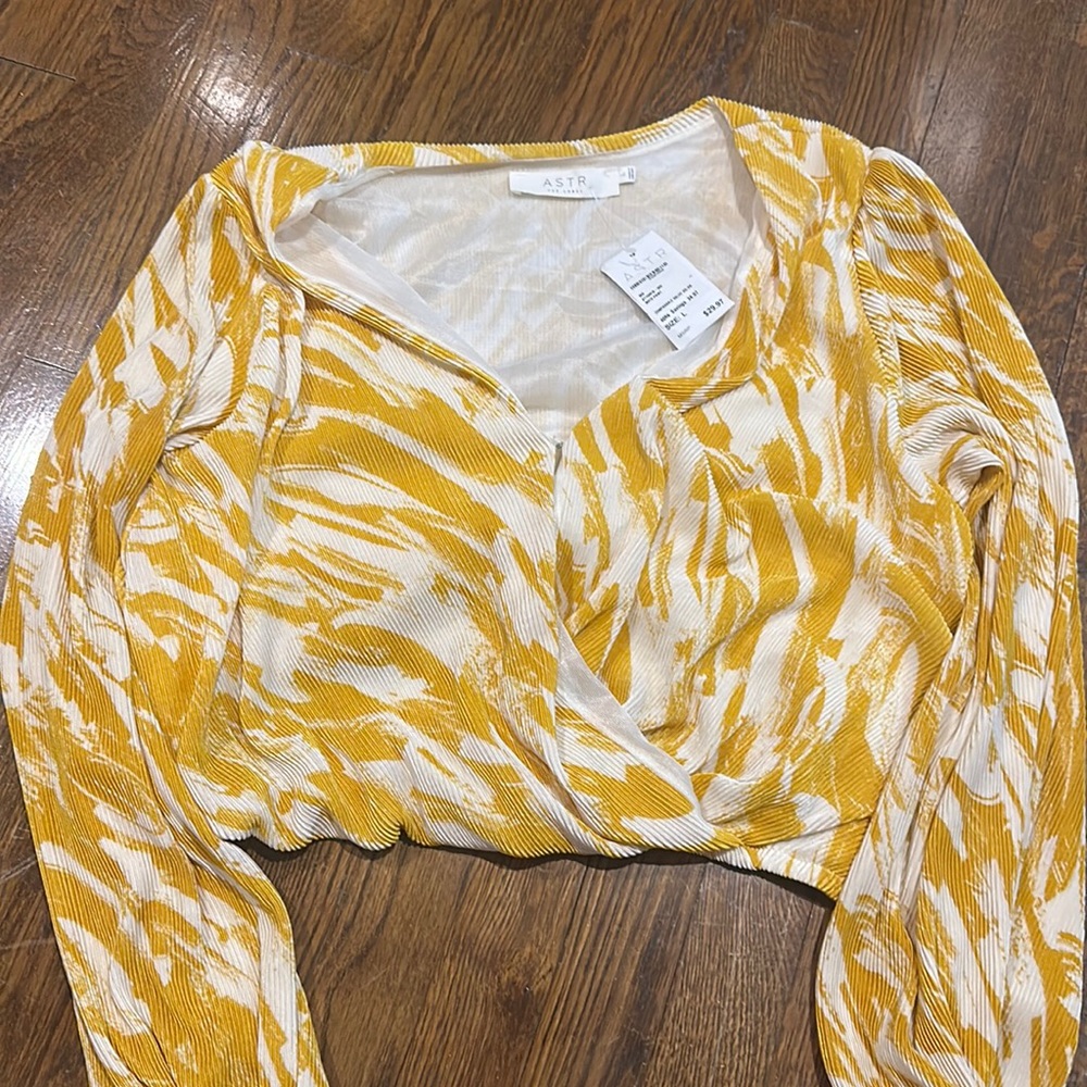Long sleeve blouse